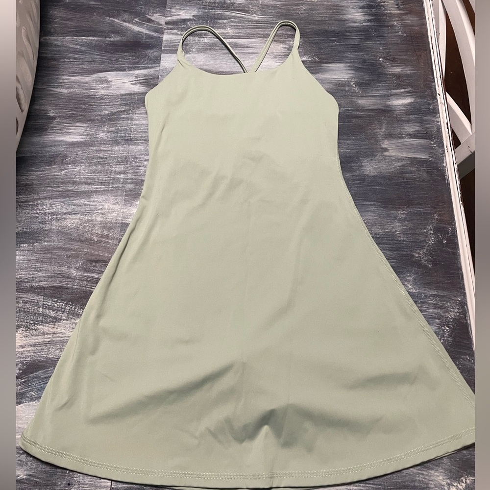 Halara exercise dress with built in shorts